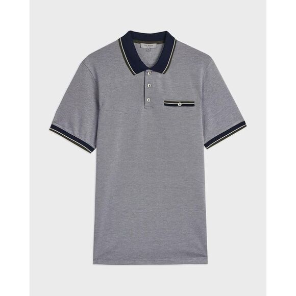 ✨Ted Baker Mens Chipa Sz 3 Polo Top✨ - Picture 4 of 13